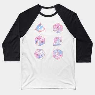 Trans dice set Baseball T-Shirt